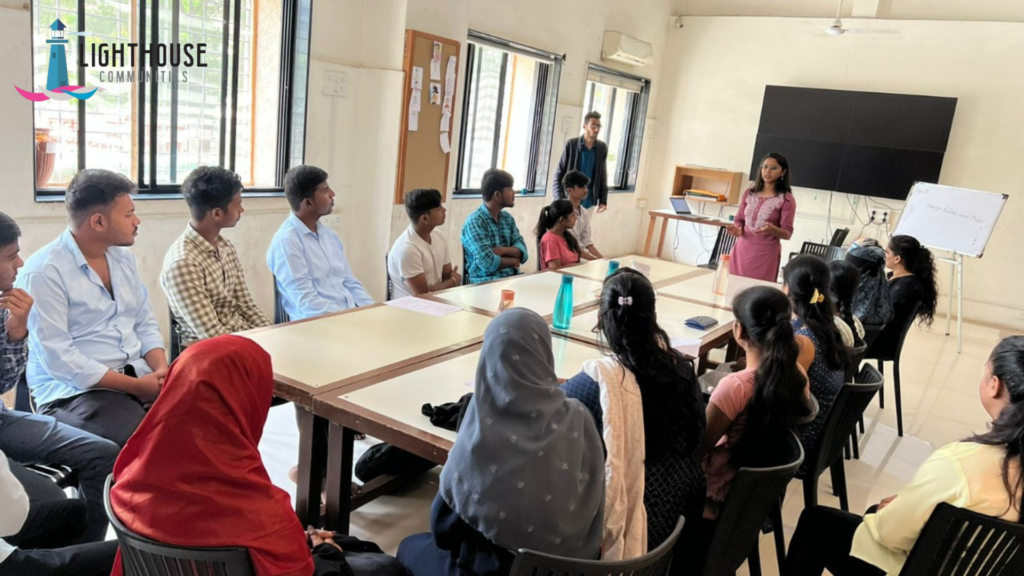 PrePlacement talk held at Yerwada Lighthouse Lighthouse Communities